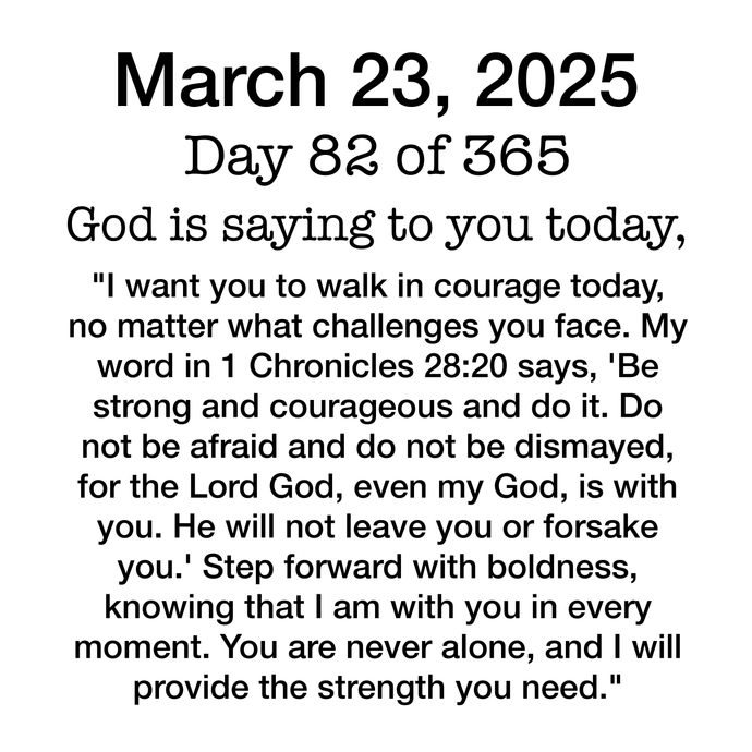 Devotional Day 82