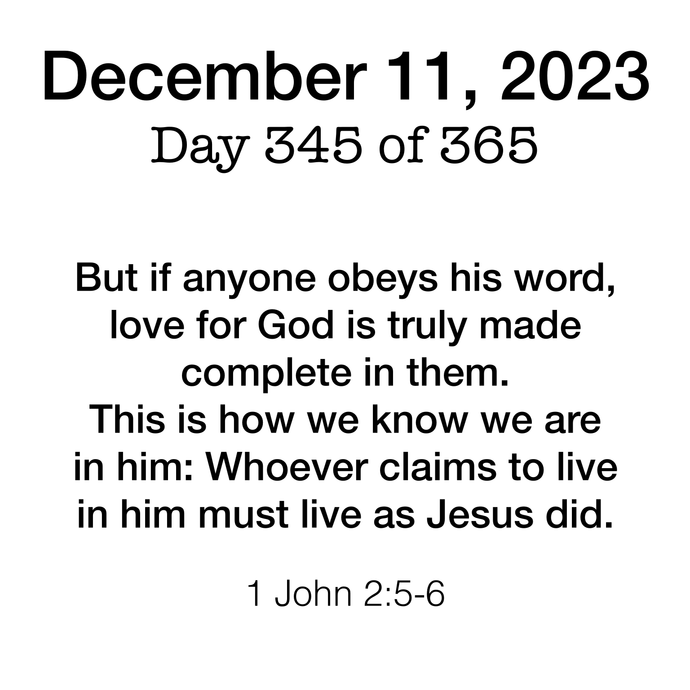 Scripture Day 345