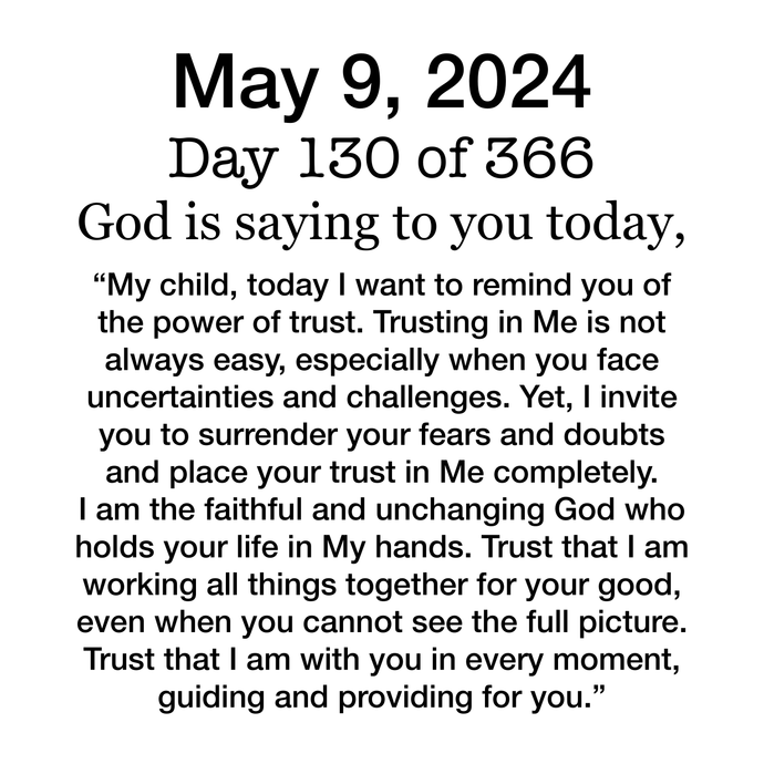 Devotional Day 130