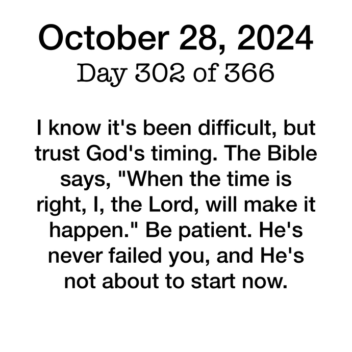 Devotional Day 302