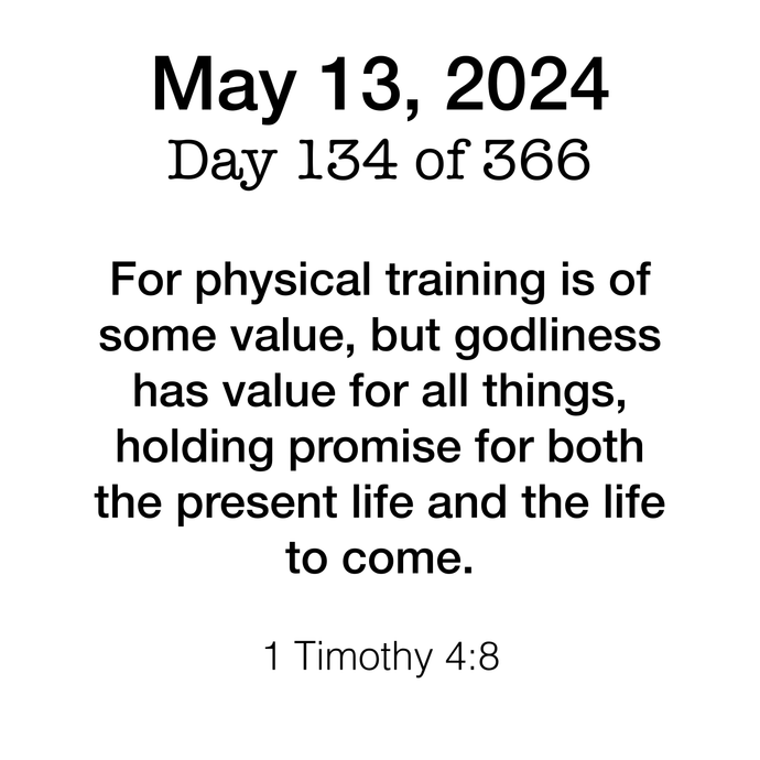 Scripture Day 134