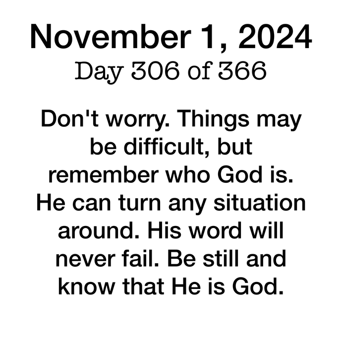 Devotional Day 306