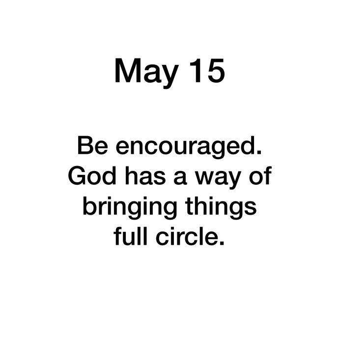 Day 136 Encouragement