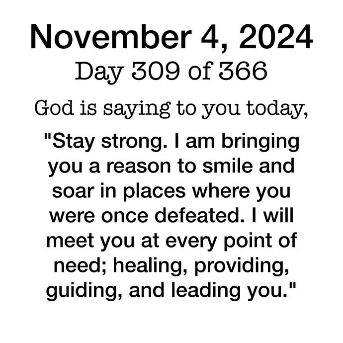 Devotional Day 309