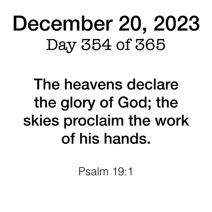 Scripture Day 354