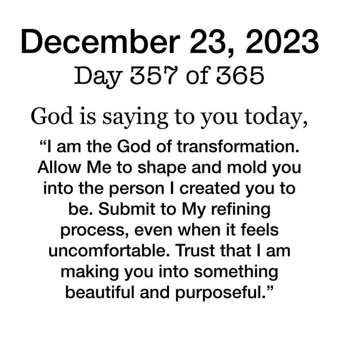 Devotional Day 357