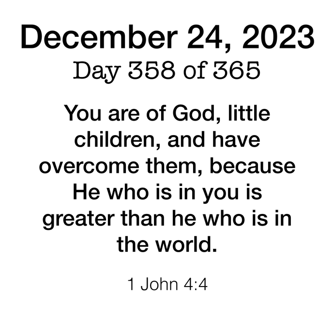 Scripture Day 358