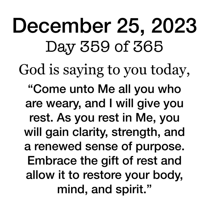 Devotional Day 359