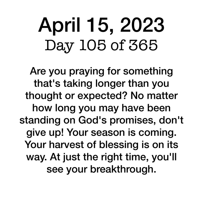 April 15, 2023