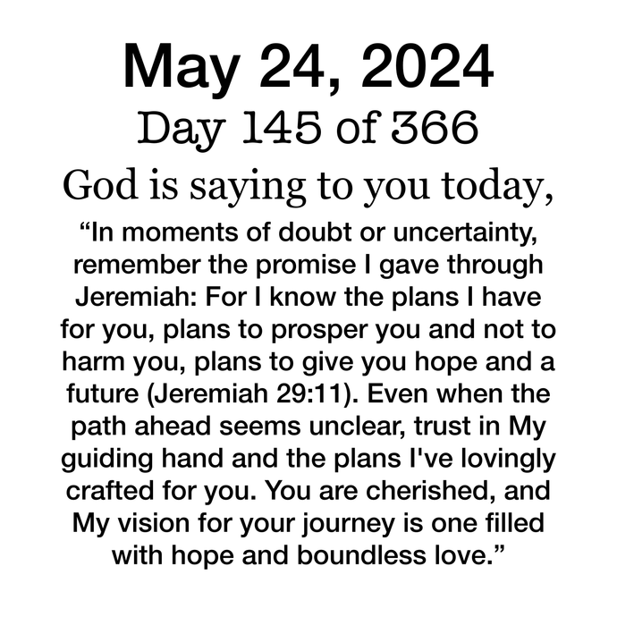 Devotional Day 145