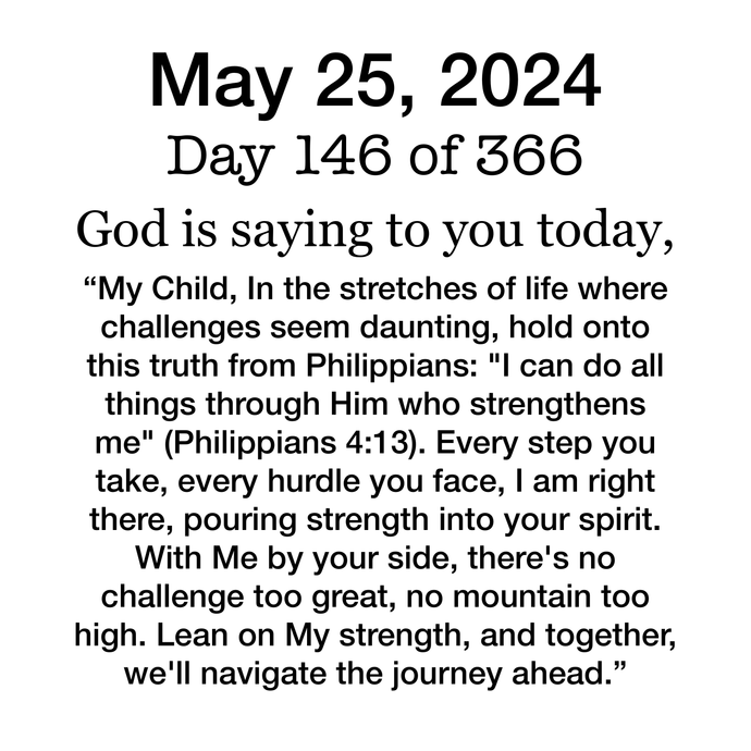 Devotional Day 146