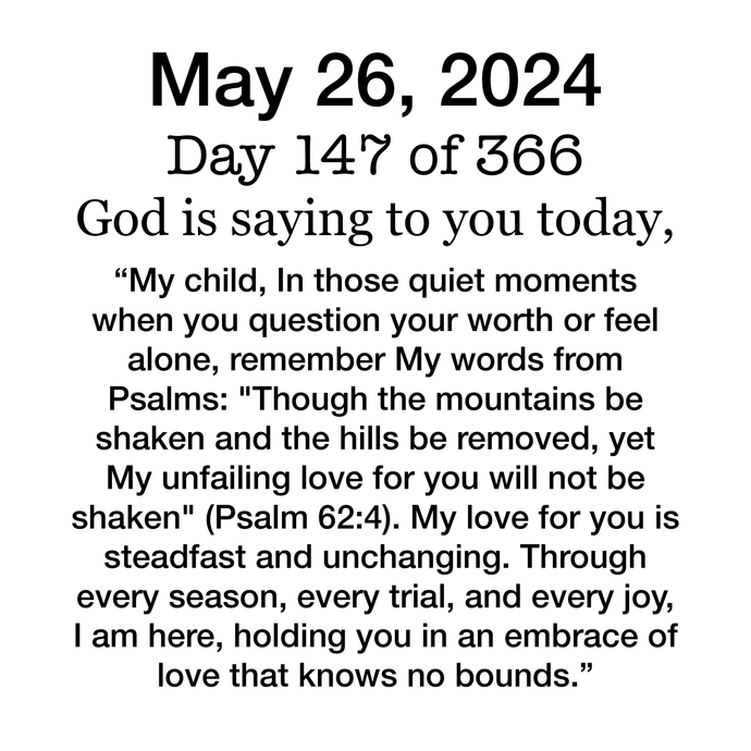 Devotional Day 147