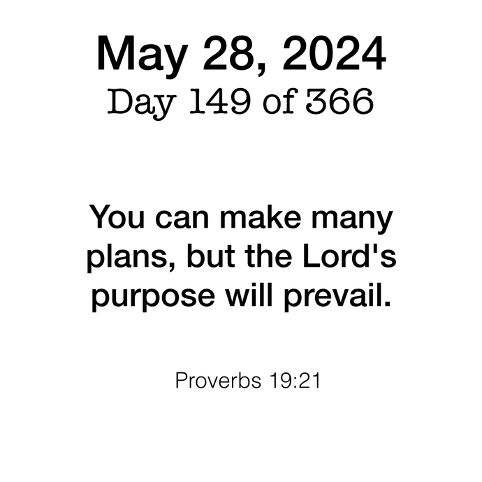 Scripture Day 149