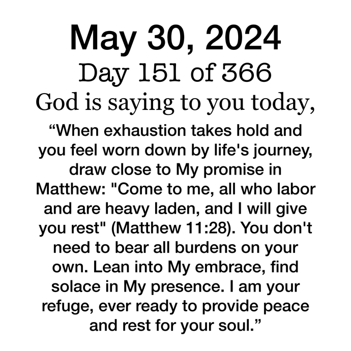 Devotional Day 151