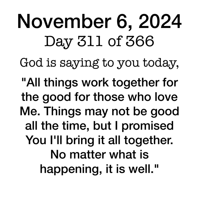 Devotional Day 311