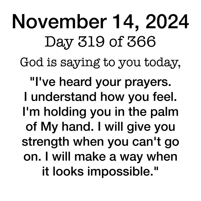 Devotional Day 319