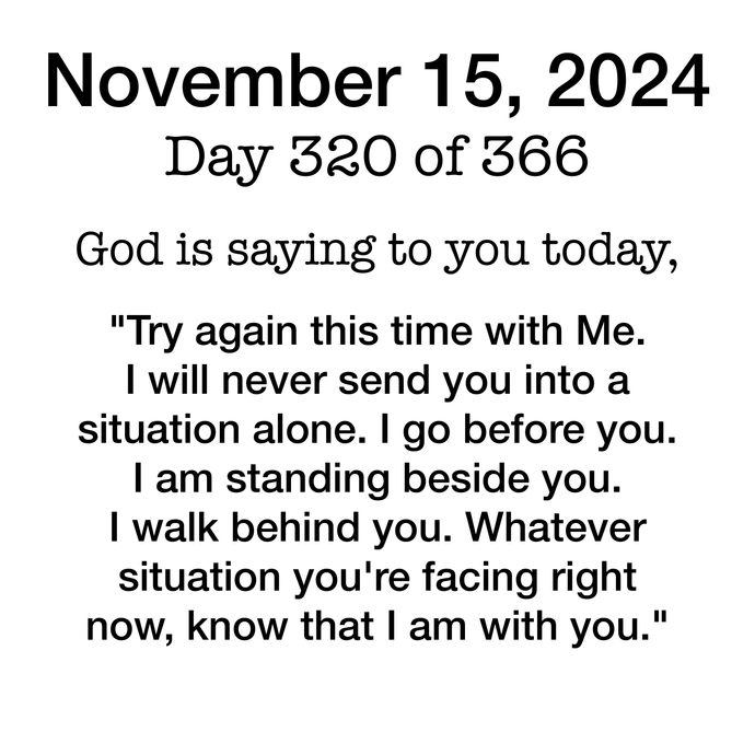 Devotional Day 320