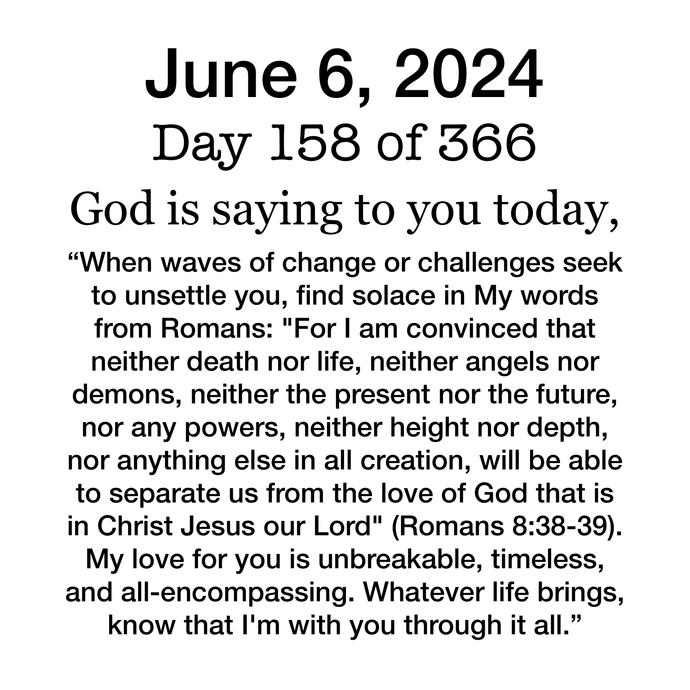 Devotional Day 158