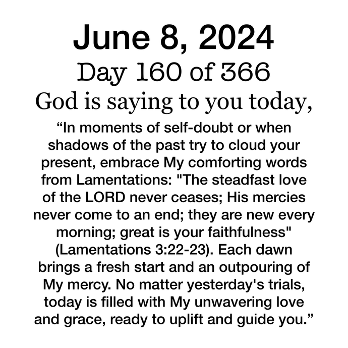 Devotional Day 160