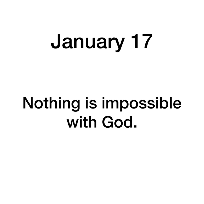 Day 17 Encouragement