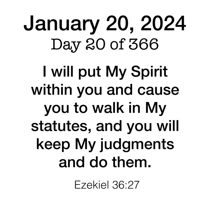 Scripture Day 20