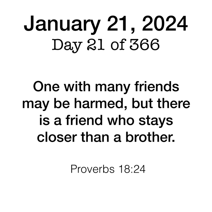Scripture Day 21