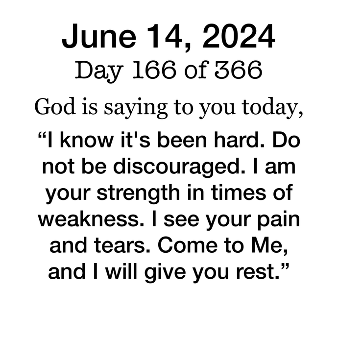 Devotional Day 166