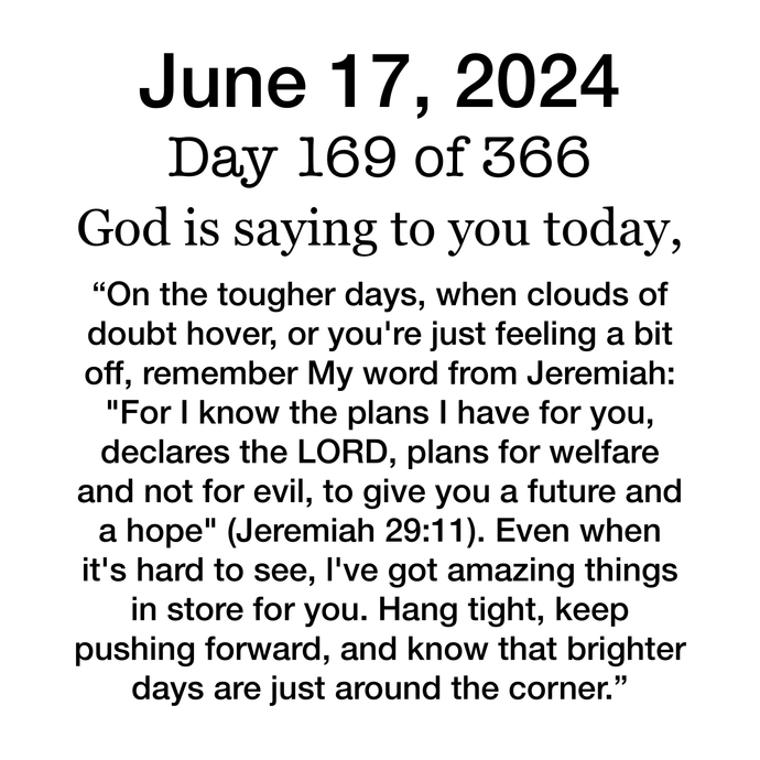 Devotional Day 169