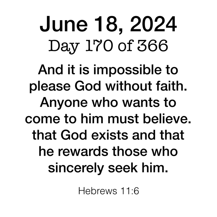 Scripture Day 170