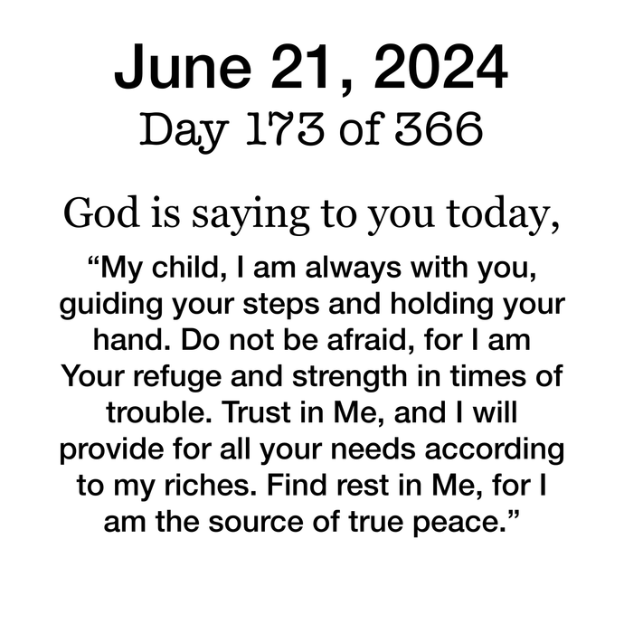 Devotional Day 173