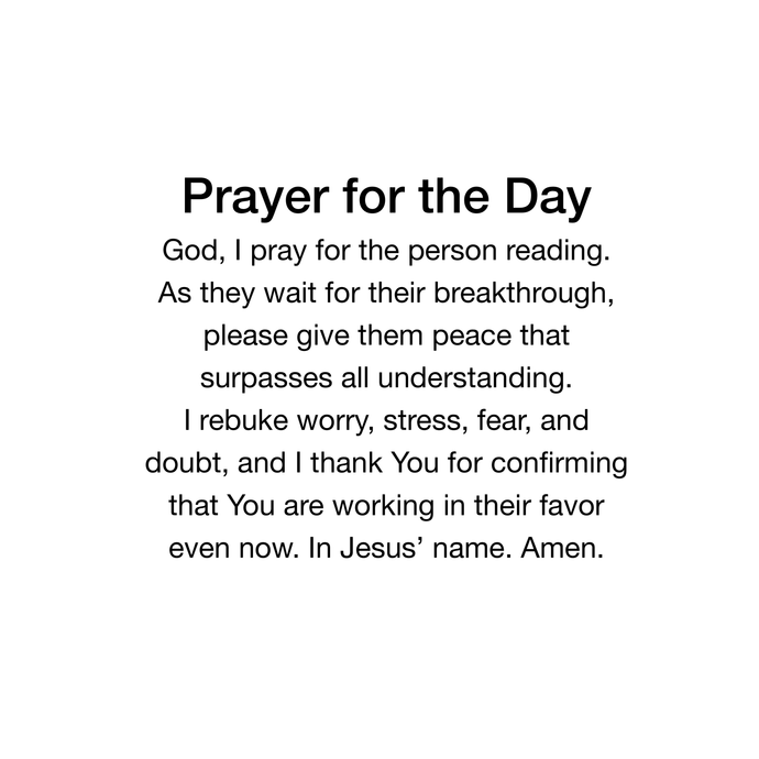 57. Prayer for peace 🙏