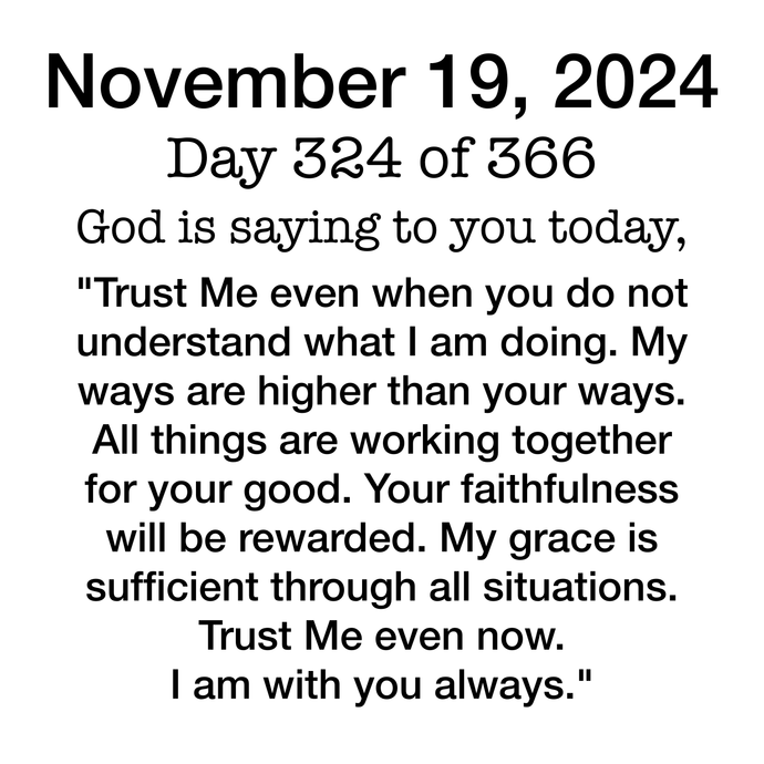 Devotional Day 324