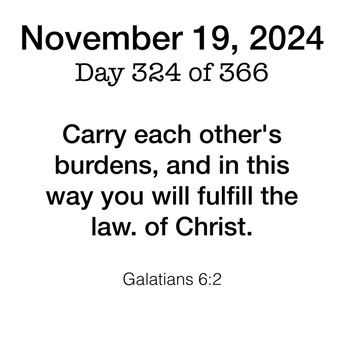 Scripture Day 324