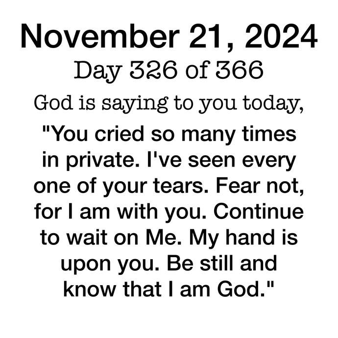 Devotional Day 326