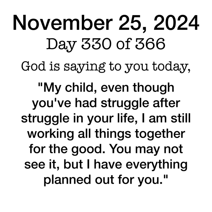 Devotional Day 330