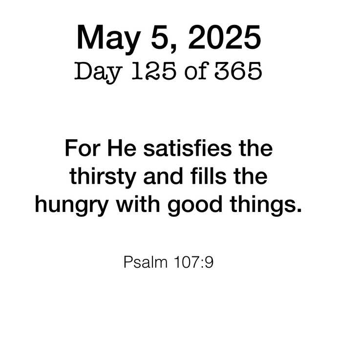 Scripture Day 125