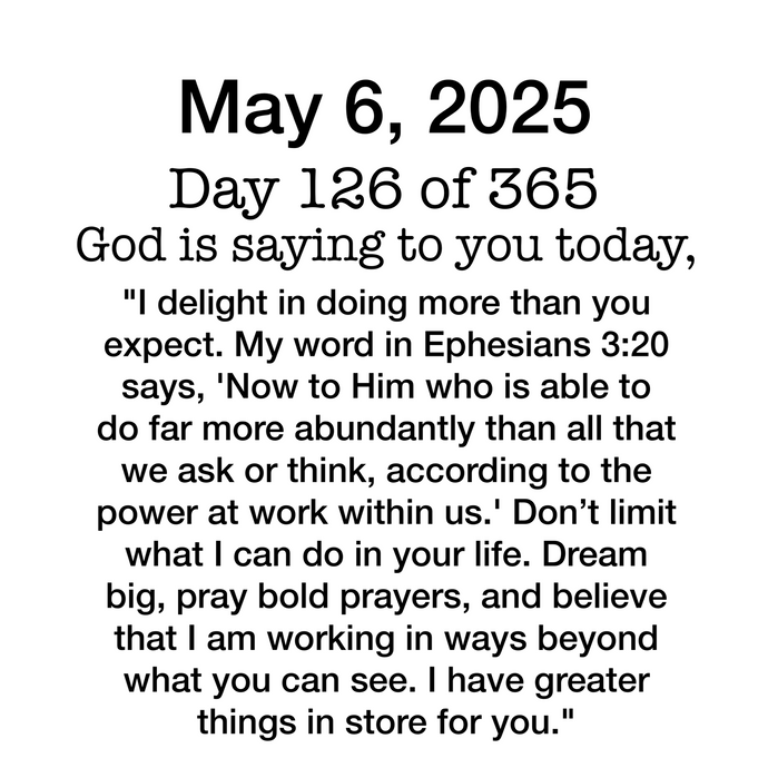 Day 126 Devotional