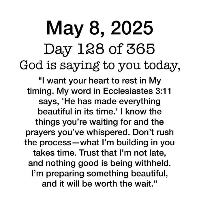 Day 128 Devotional